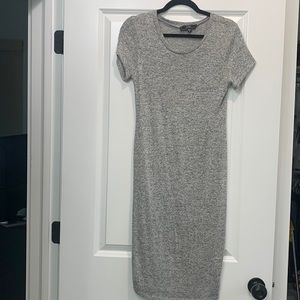Cute Gray Stretchy Dress